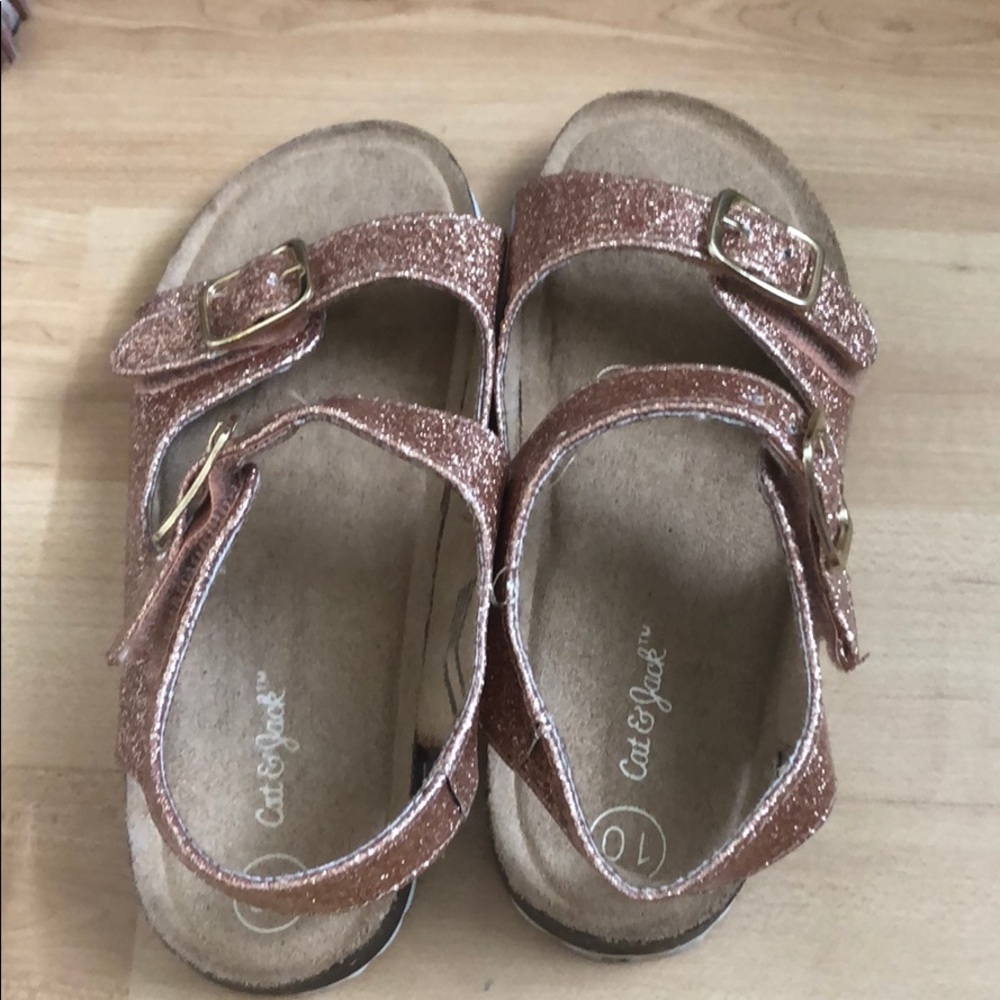 Cat and jack glitter sandals